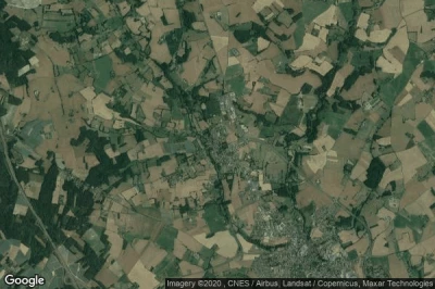 Vue aérienne de Luceau