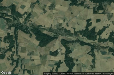Vue aérienne de Lorrez-le-Bocage-Preaux