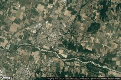 Vue aérienne de Livron-sur-Drome