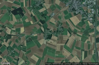 Vue aérienne de Ligny-Thilloy