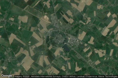 Vue aérienne de Le Quesnoy