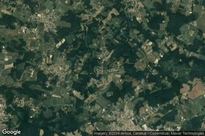 Vue aérienne de Le Pout