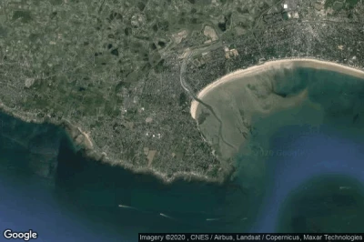 Vue aérienne de Le Pouliguen