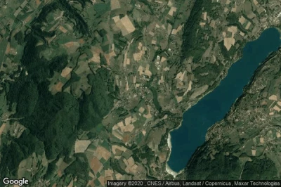 Vue aérienne de Le Pin