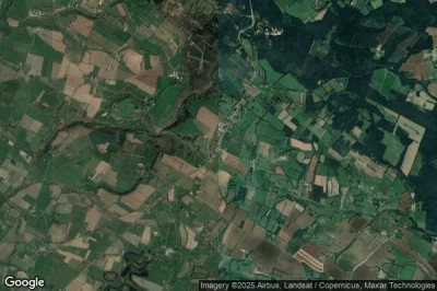 Vue aérienne de Le Mesnil-Auzouf