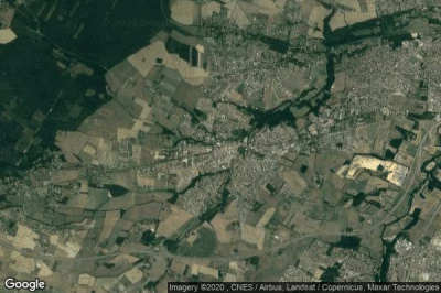 Vue aérienne de Leguevin