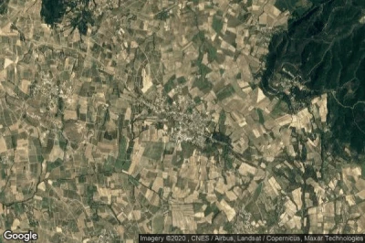 Vue aérienne de Ledignan