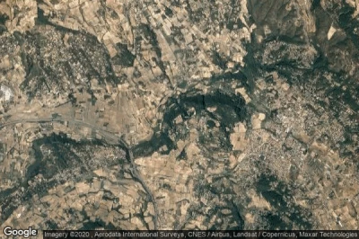 Vue aérienne de Le Castellet