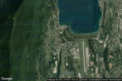 Vue aérienne de Le Bourget-du-Lac
