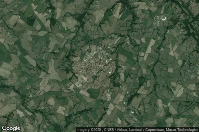 Vue aérienne de La Verrie