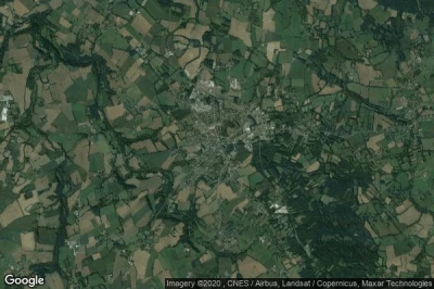 Vue aérienne de Lanvollon