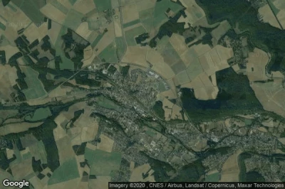 Vue aérienne de La Madeleine-de-Nonancourt
