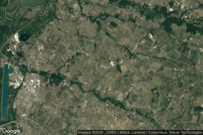 Vue aérienne de Lalande-de-Pomerol
