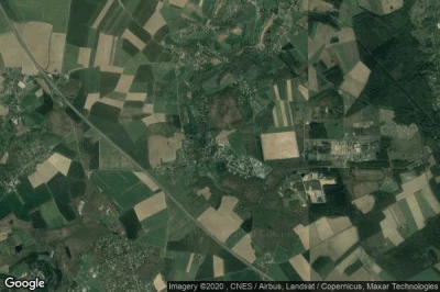 Vue aérienne de La Chapelle-Reanville