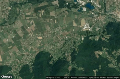 Vue aérienne de Labarthe-Riviere