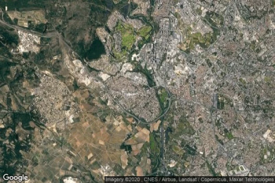 Vue aérienne de Juvignac