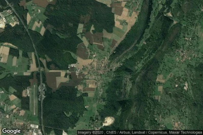 Vue aérienne de Jasseron