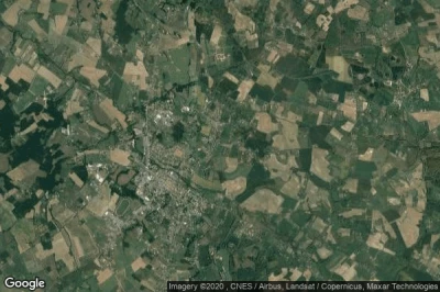 Vue aérienne de Isaac