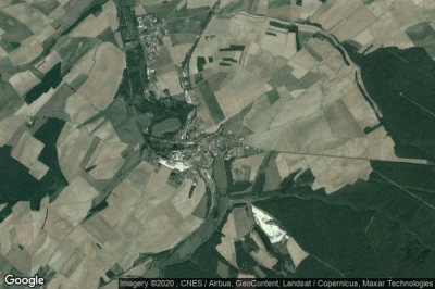 Vue aérienne de Gondrecourt-le-Chateau