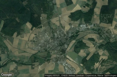 Vue aérienne de Gisors
