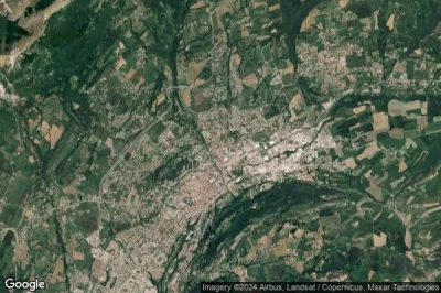 Vue aérienne de Gap