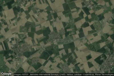Vue aérienne de Fournes-en-Weppes