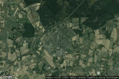Vue aérienne de Fouillard