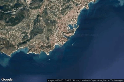 Vue aérienne de Fontvieille