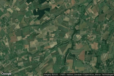 Vue aérienne de Feuguerolles-sur-Seulles
