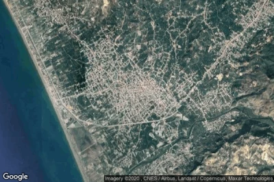 Vue aérienne de Samandagi