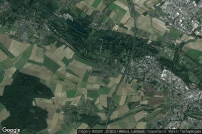 Vue aérienne de Dreuil-les-Amiens