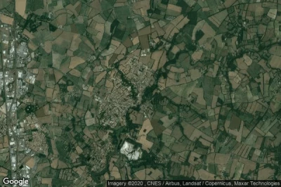 Vue aérienne de Dompierre-sur-Yon
