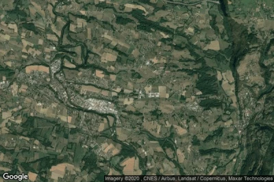 Vue aérienne de Domessin