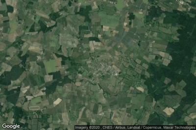 Vue aérienne de Daumeray