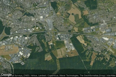 Vue aérienne de Croissy-Beaubourg