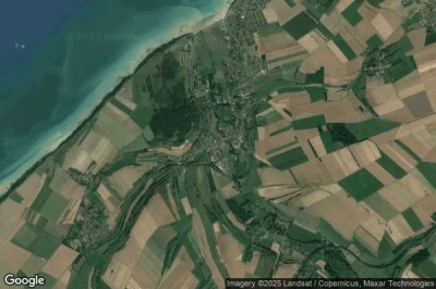 Vue aérienne de Criel-sur-Mer
