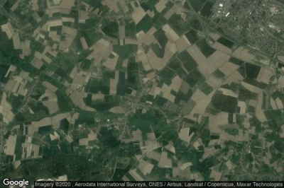 Vue aérienne de Coutiches