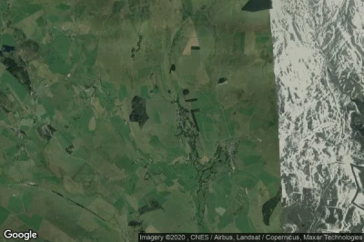 Vue aérienne de Courbières