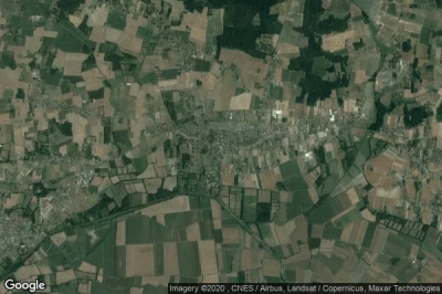 Vue aérienne de Corne
