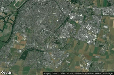 Vue aérienne de Cormelles-le-Royal