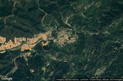 Vue aérienne de Collobrieres