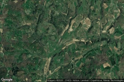 Vue aérienne de Clermont-de-Beauregard