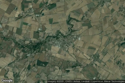 Vue aérienne de Chef-Boutonne