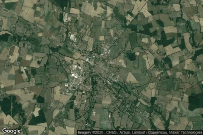 Vue aérienne de Chatillon-sur-Chalaronne