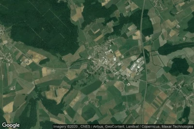Vue aérienne de Chatenois