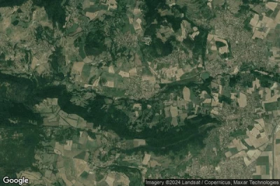 Vue aérienne de Chanonat