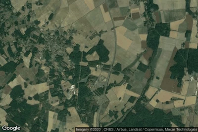 Vue aérienne de Changy-les-Bois