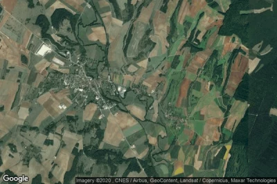 Vue aérienne de Champlitte-la-Ville