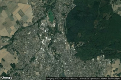 Vue aérienne de Chalette-sur-Loing