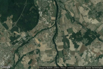 Vue aérienne de Cenon-sur-Vienne